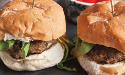 Mint Lamb Burger